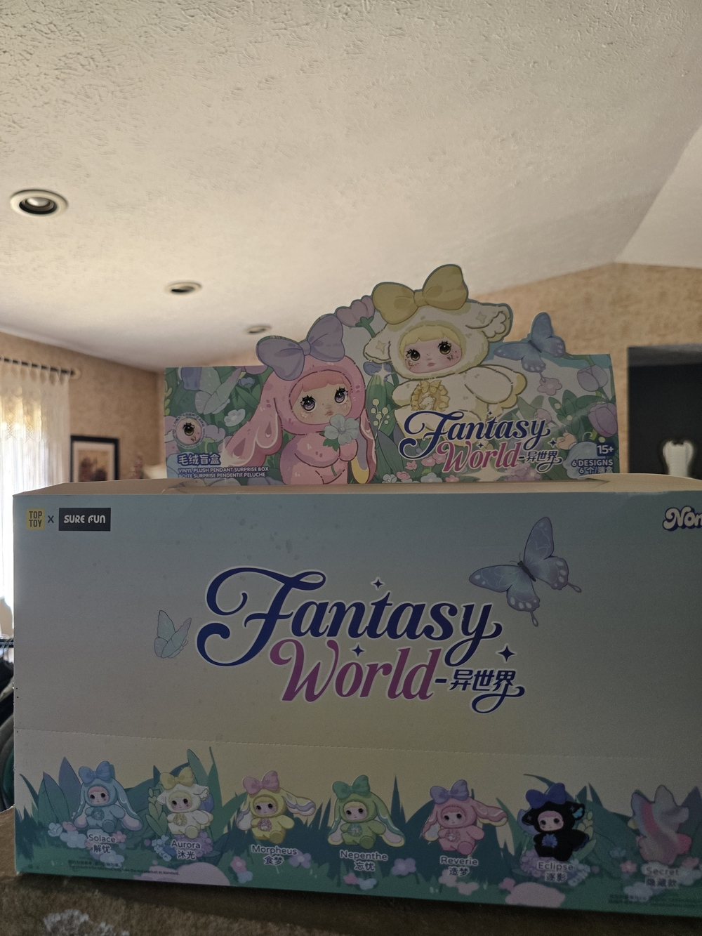 NIB Fantasy World Plush, Unopened Full Case.  Mint.